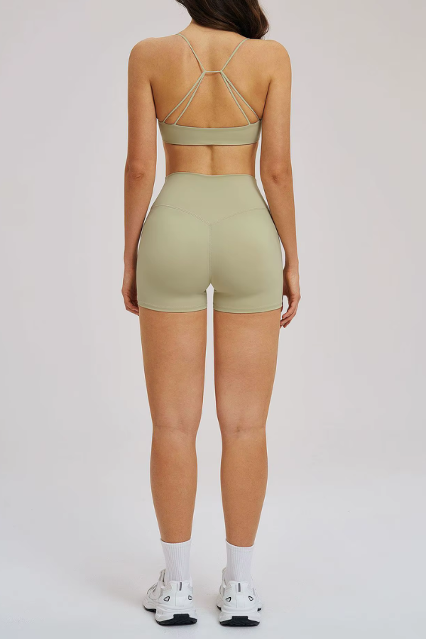 Ensemble Yoga Taille Croisée