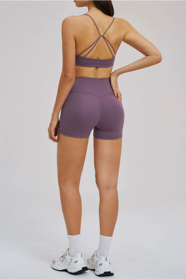 Ensemble Yoga Taille Croisée