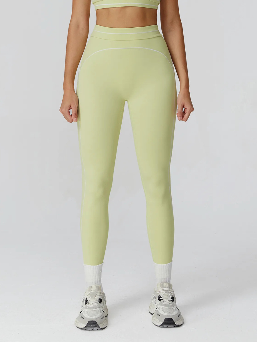 Legging Femme Sport - vert clair / S