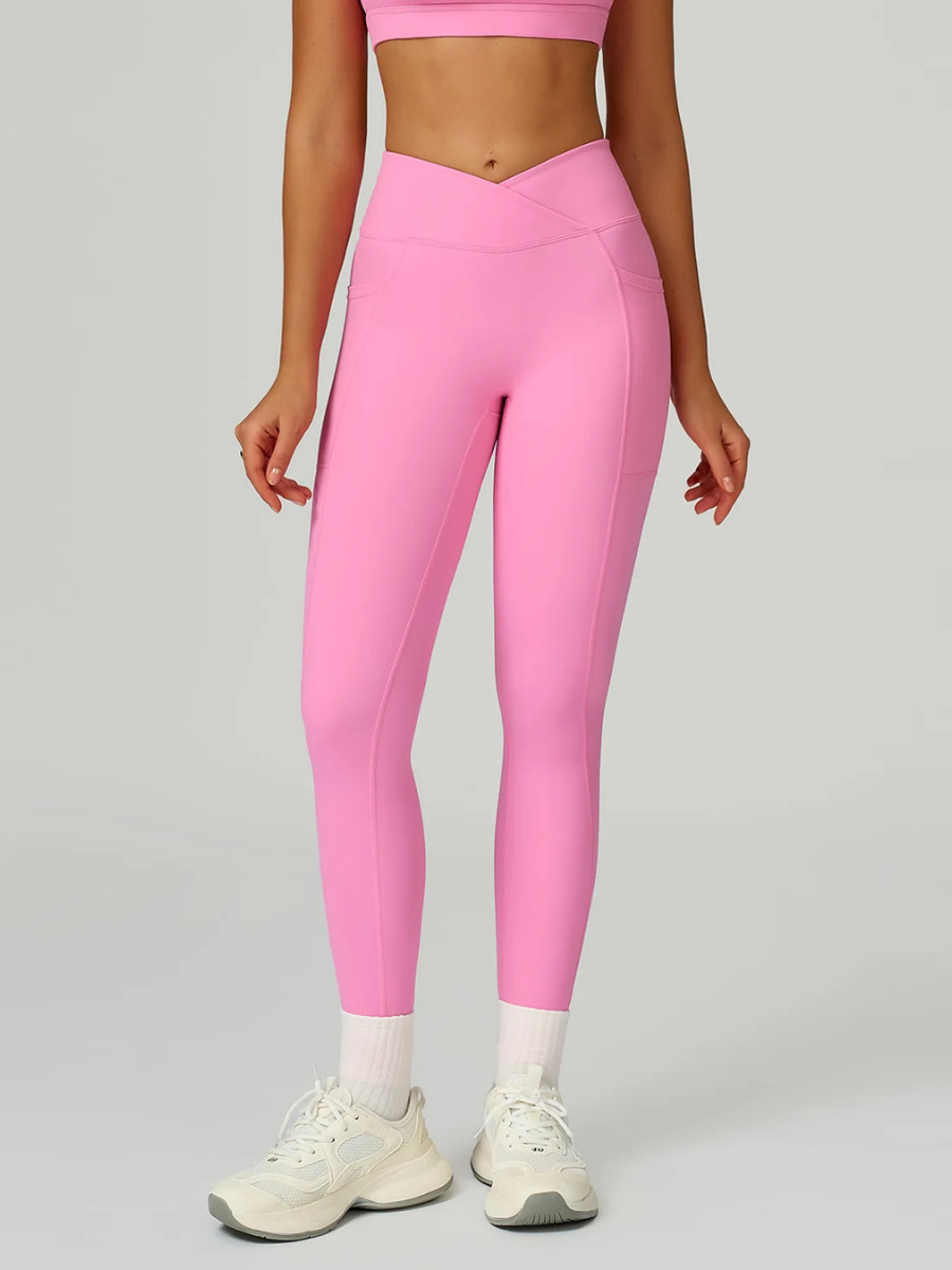 Legging Sport avec Poche - rose clair / S