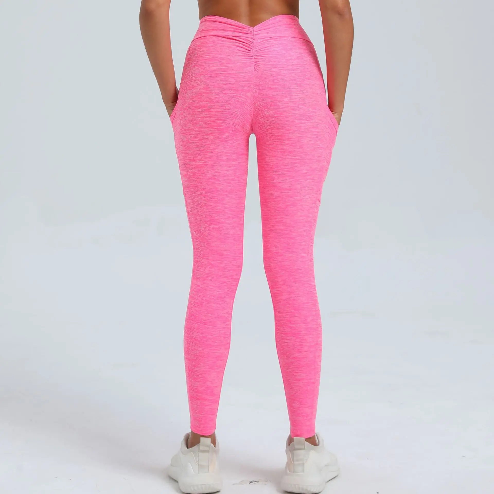 Legging Sport Femme Gainant - rose / S