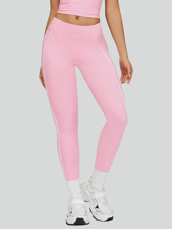 Legging Sport Femme Push Up - rose clair / S