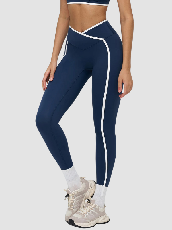 Legging Taille Haute Gainant - bleu marine / S
