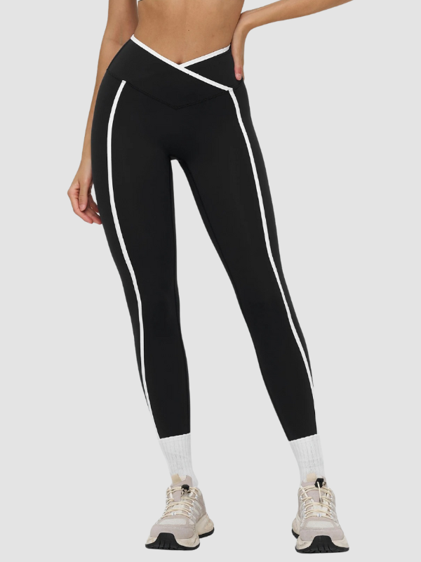 Legging Taille Haute Gainant - noir / S