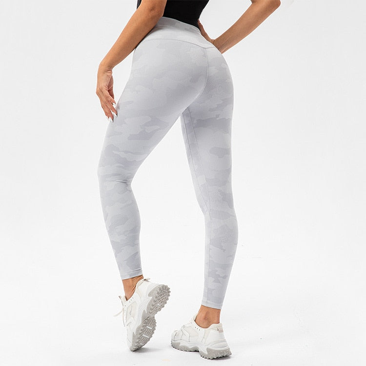 Legging Yoga Militaire - Blanc / XS