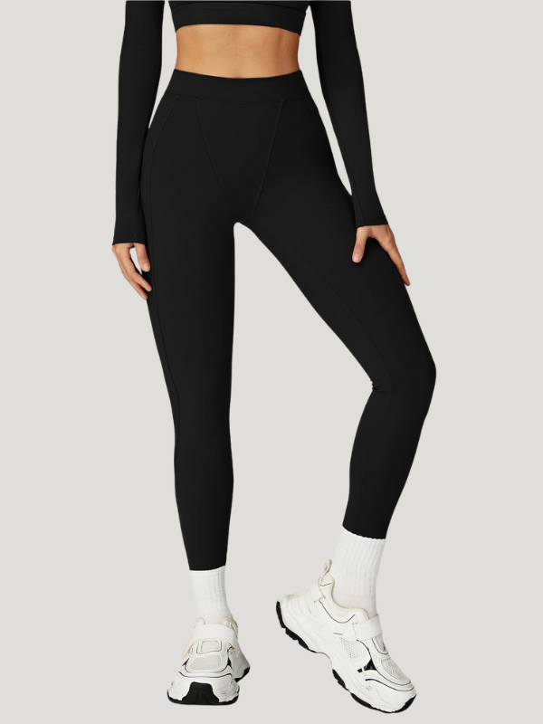 Legging Yoga Sculptant - noir / S