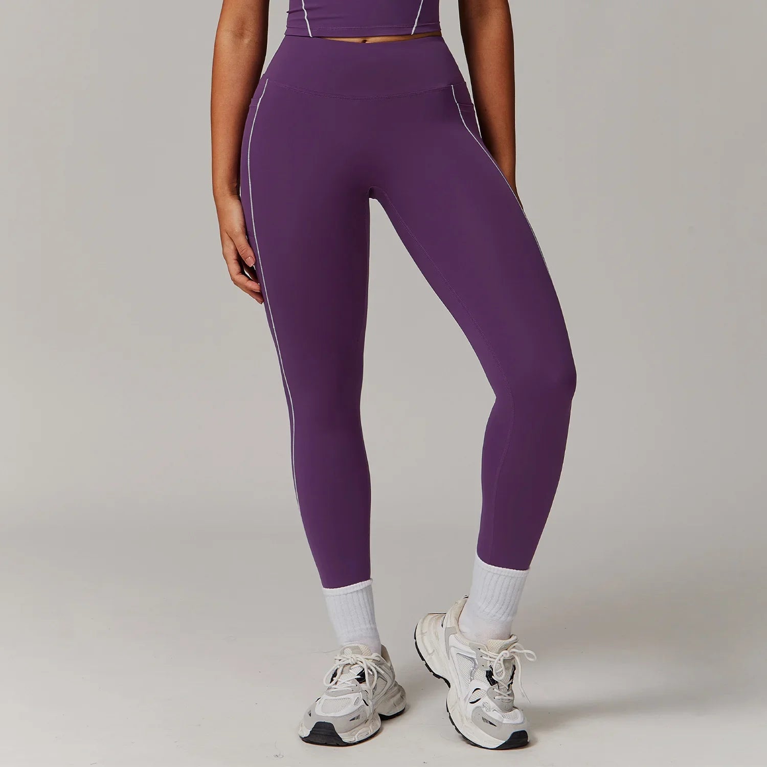 Legging Yoga Ustra - violet / S