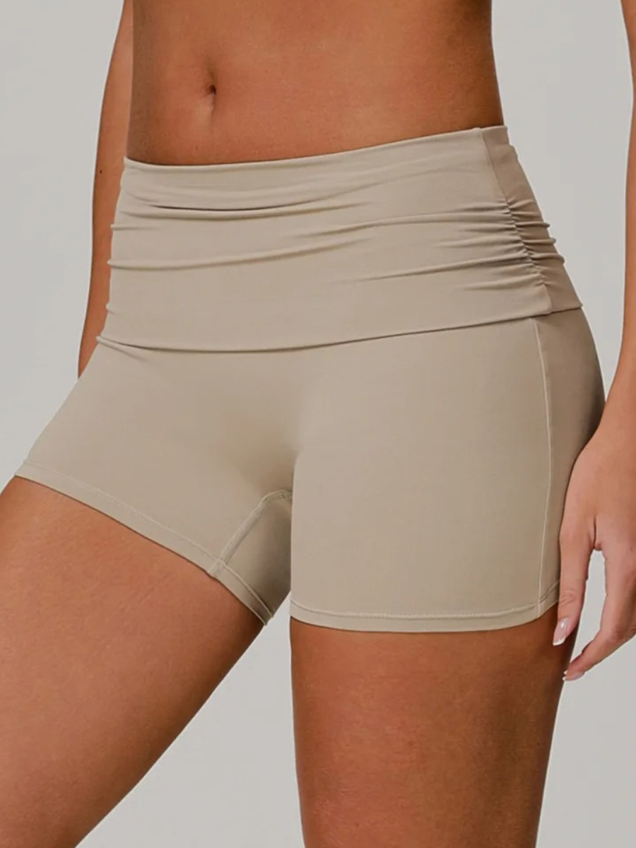 Mini Short Sport Femme - beige / S