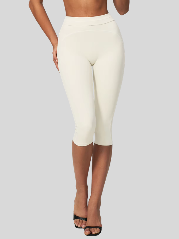 Pantacourt Yoga Sculptant - beige / S