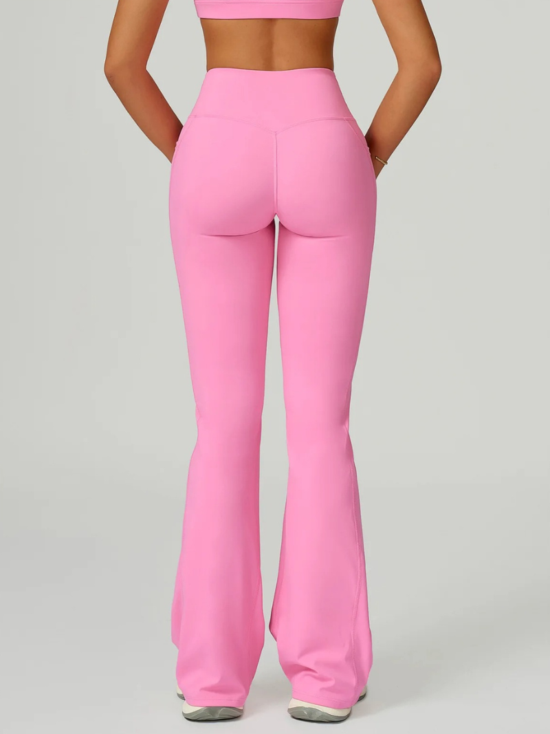 Pantalon Moulant Evasé Femme