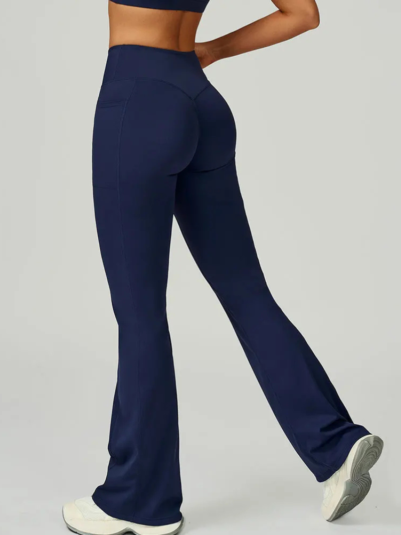 Pantalon Moulant Evasé Femme
