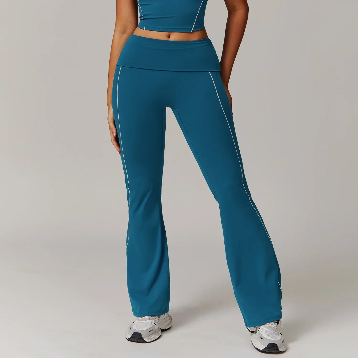 Pantalon Pilates Femme - bleu / S