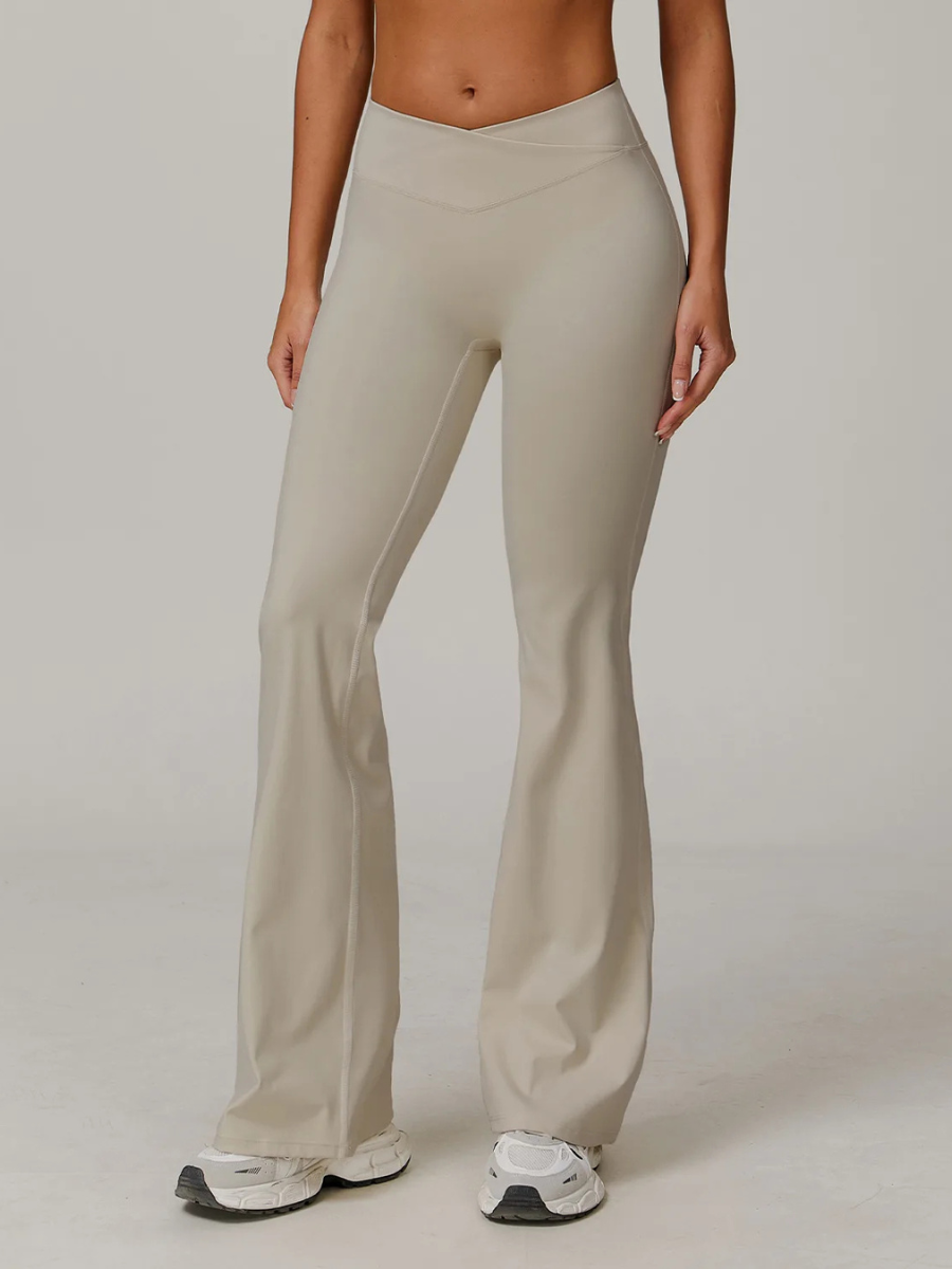 Pantalon pour Yoga Femme - beige / S