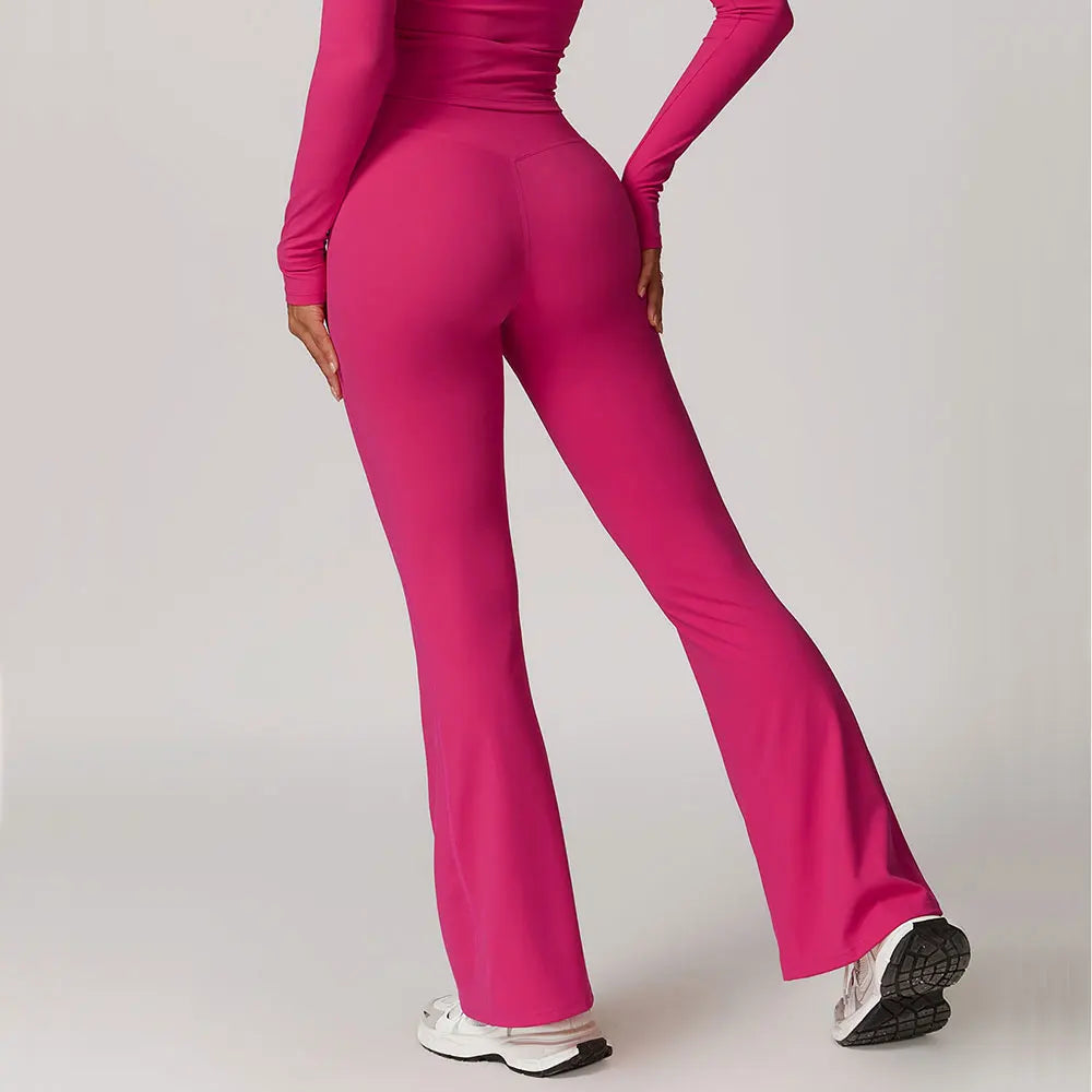 Pantalon Sport Evasé Femme