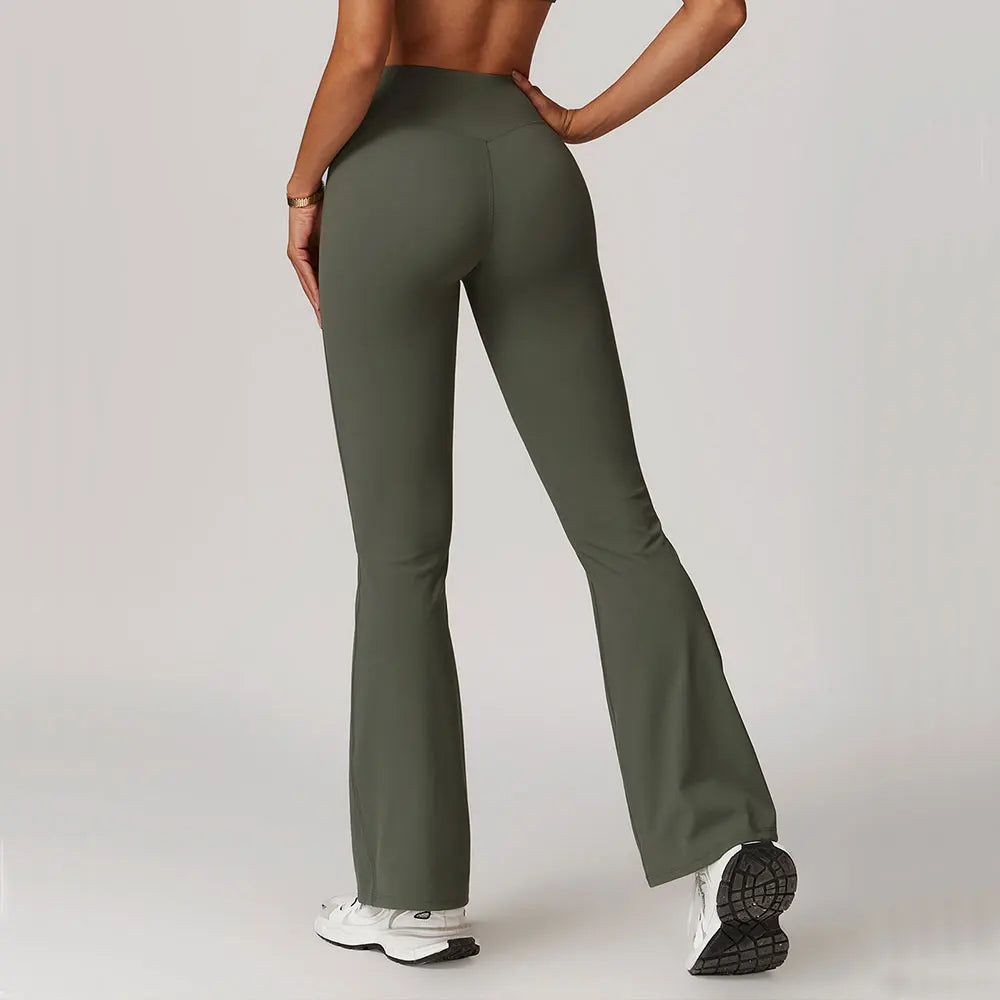 Pantalon Sport Evasé Femme