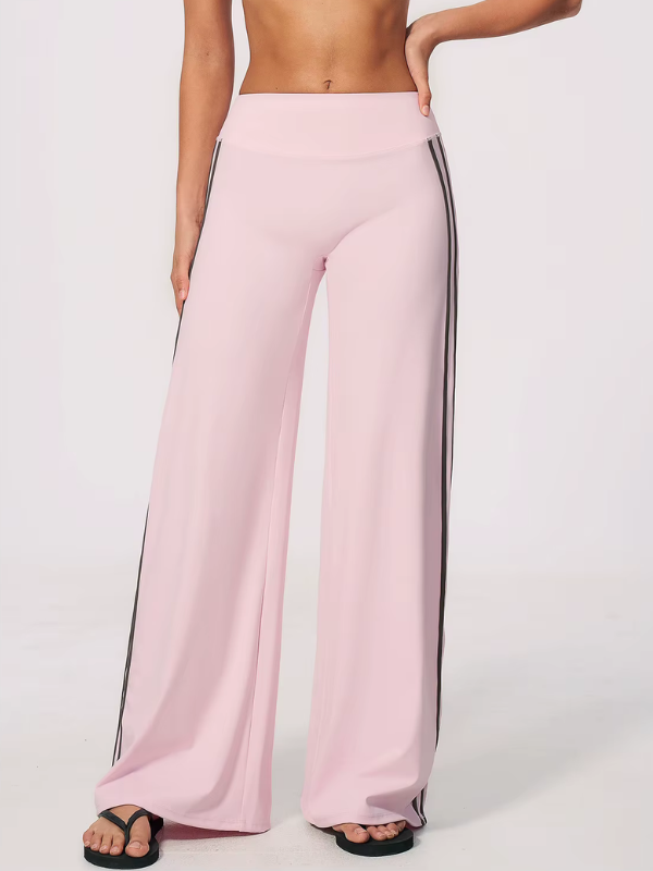 Pantalon Sport Flare - rose clair / S