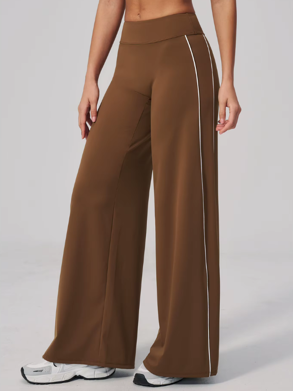 Pantalon Sport Taille Haute - marron / S