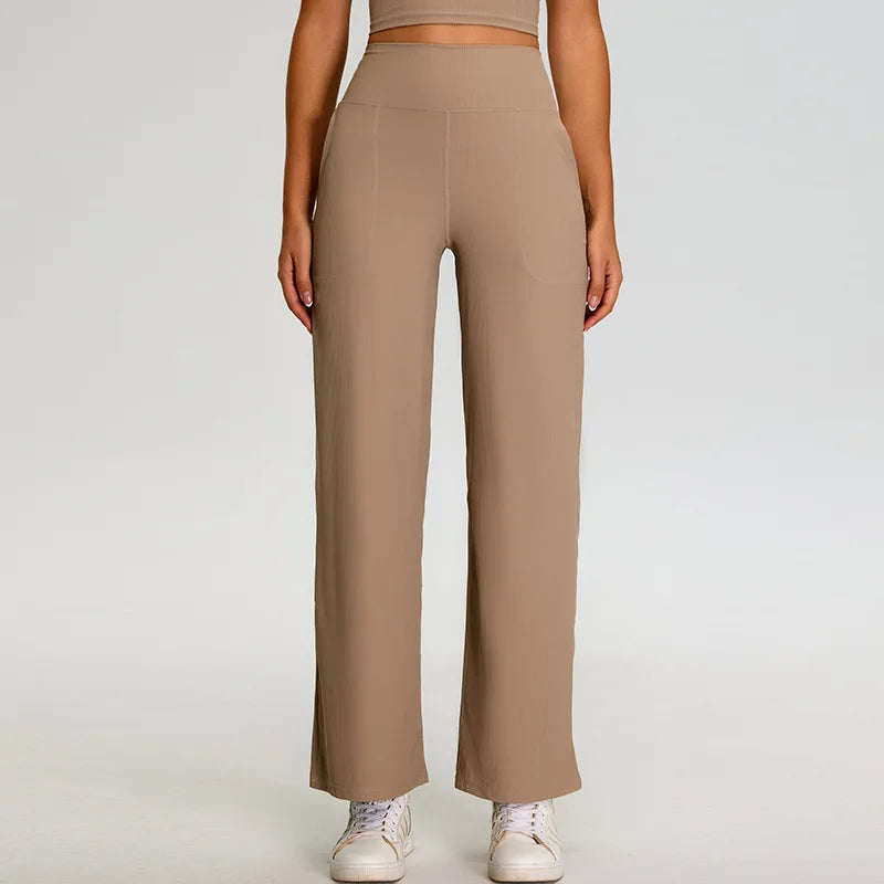 Pantalon Yoga Ample - kaki / S