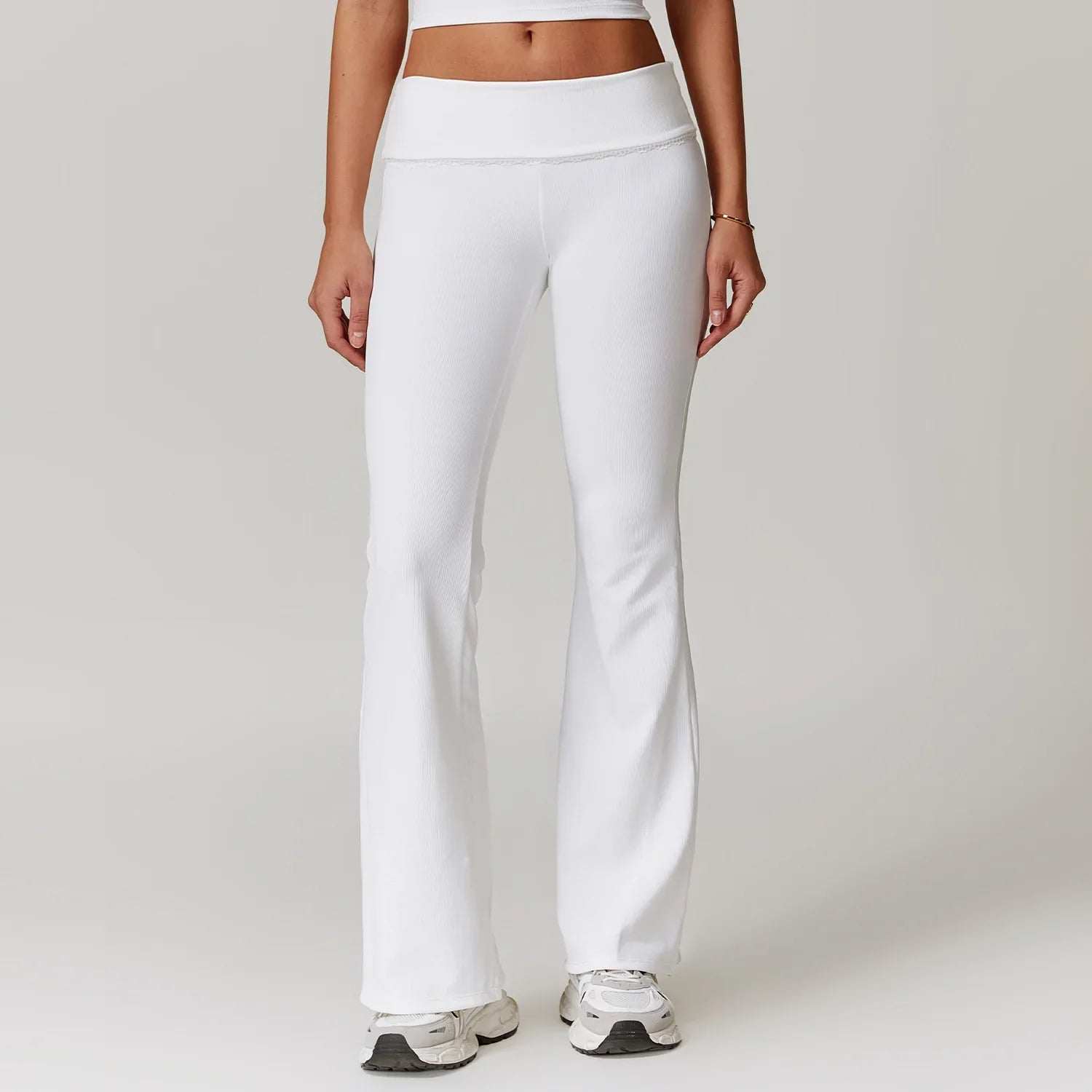 Pantalon Yoga Chic - blanc / S