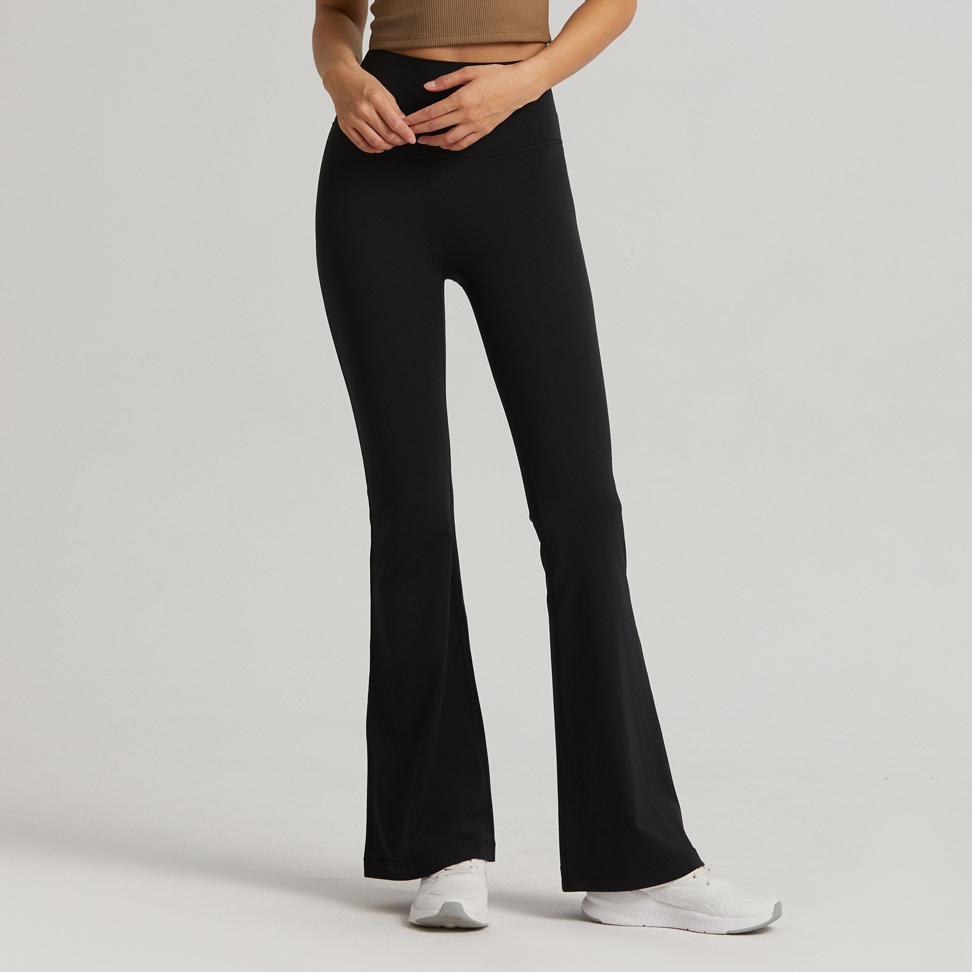 Pantalon Yoga Femme Hatha - Noir / Unique