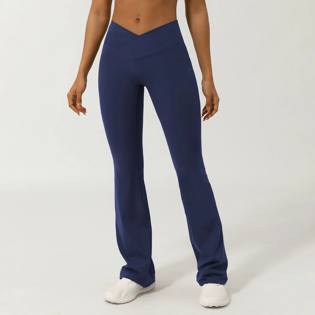 Pantalon Yoga Flare - bleu marine / S