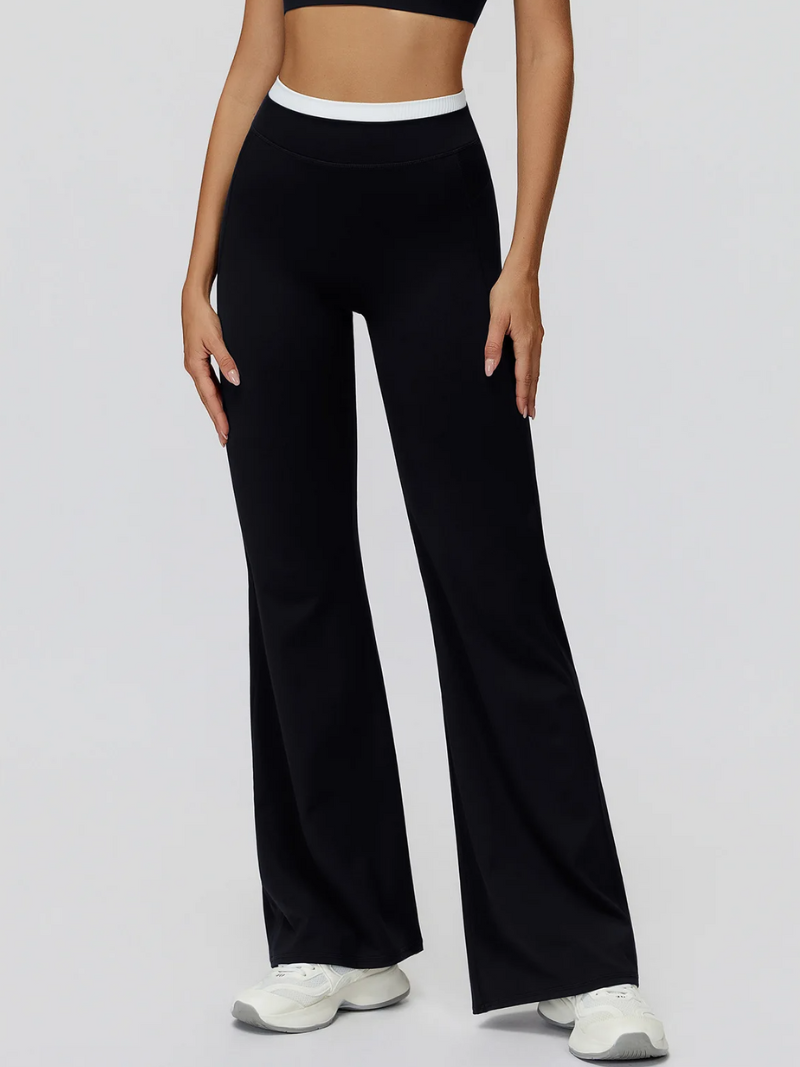 Pantalon Yoga Taille Haute - noir / S
