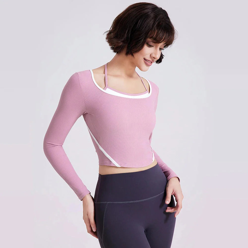Pull Yoga Chandra - rose / S