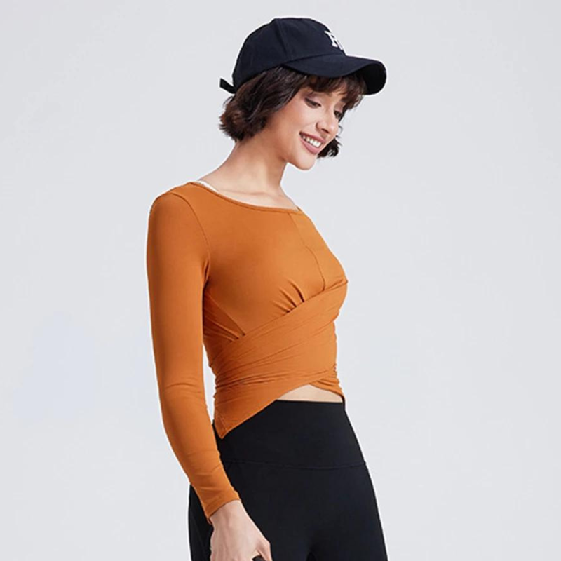Pull Yoga Vira - orange / S