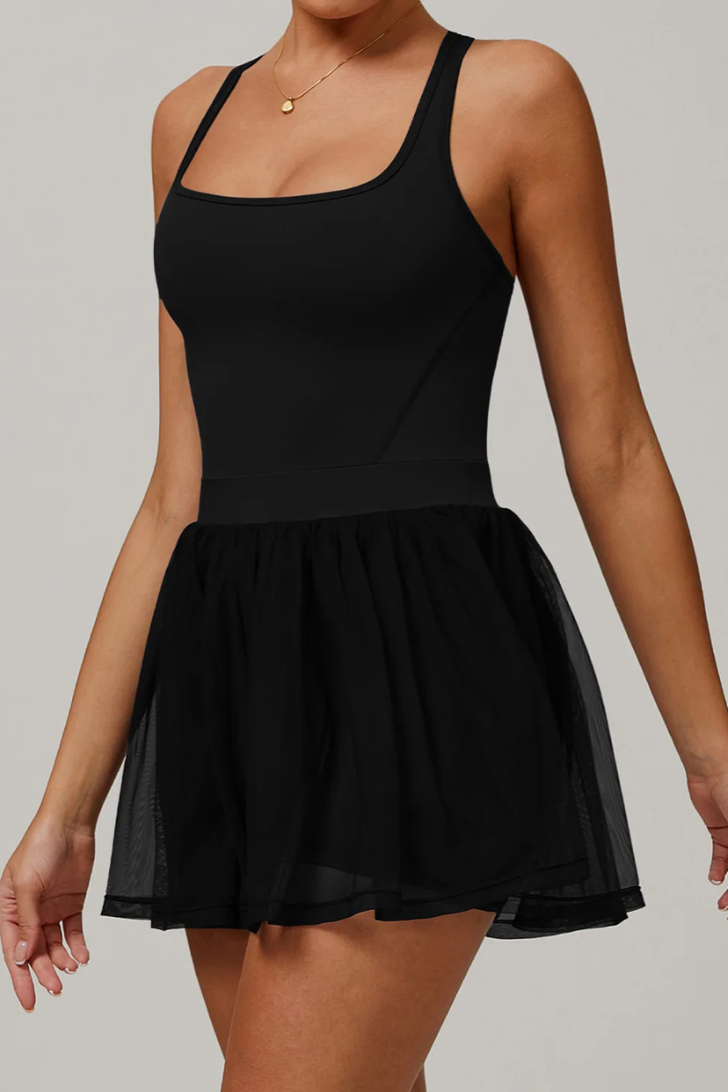 Robe Courte Sport Chic - noir / S
