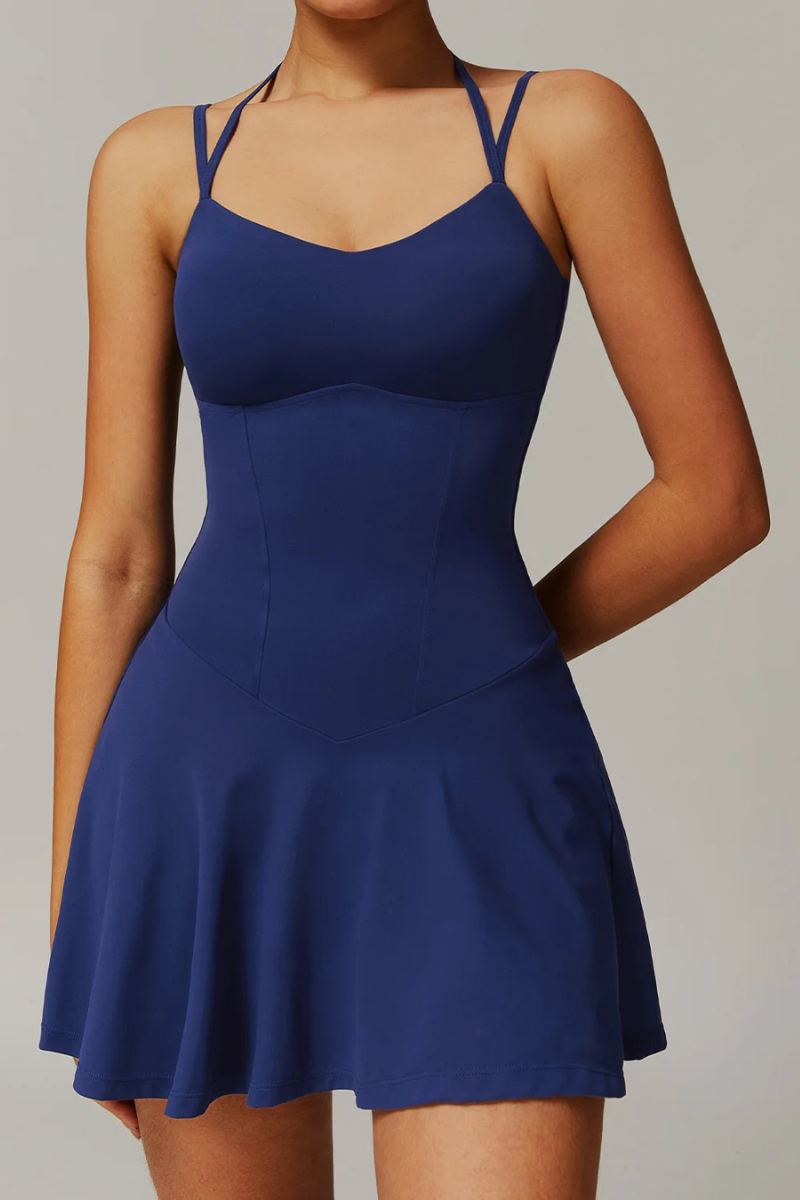 Robe d’Eté Sport - bleu marine / S