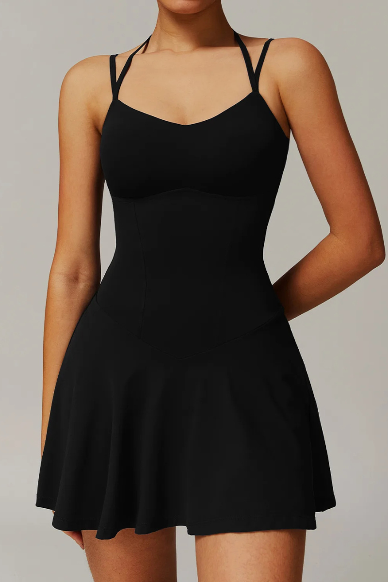 Robe d’Eté Sport - noir / S