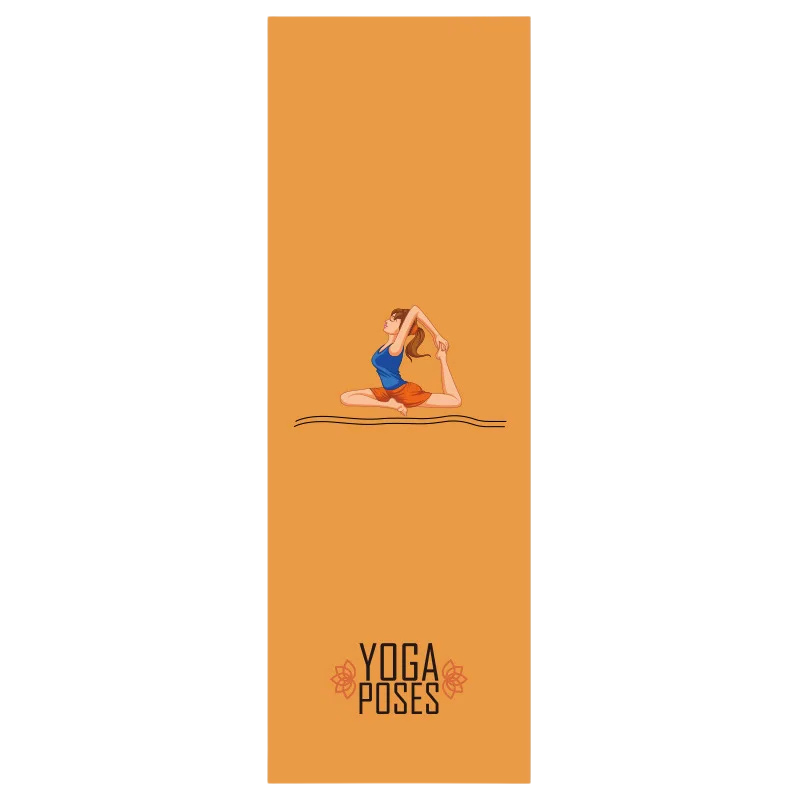 Serviette Yoga King Pigeon - orange