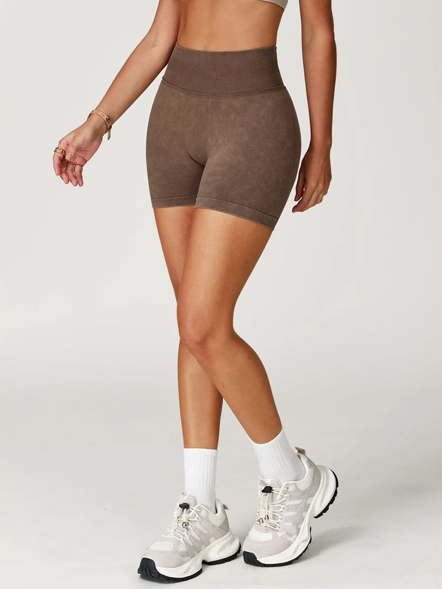 Short Sport Femme Fessier - marron / S