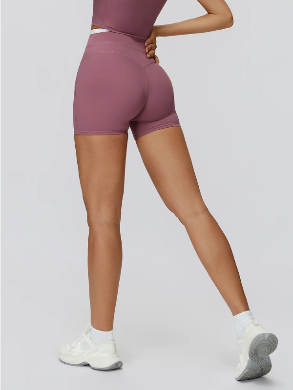 Short Sport Femme Taille Haute