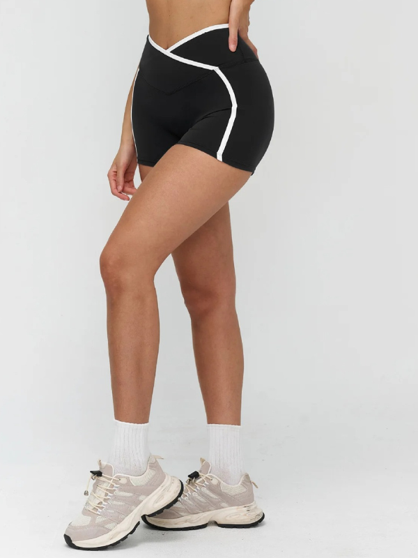 Short Yoga Galbe Contrasté