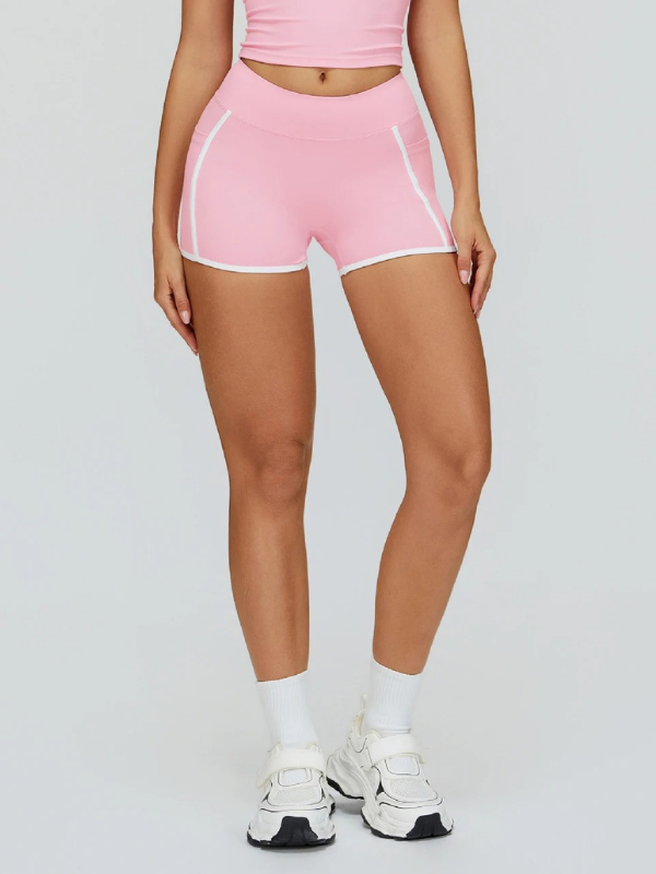 Short Yoga Sport Chic - rose clair / S