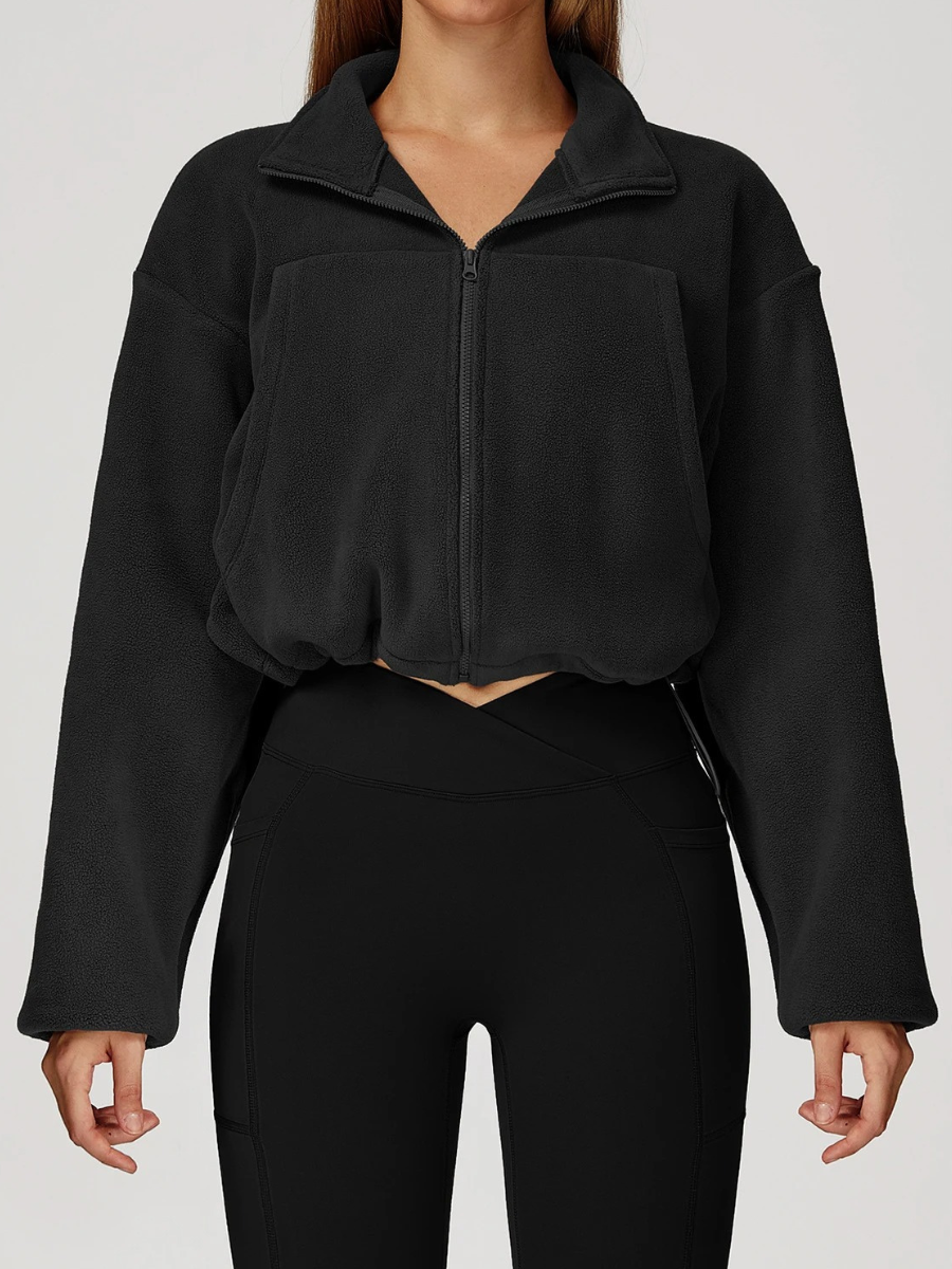 Sweat Polaire Yoga - noir / S