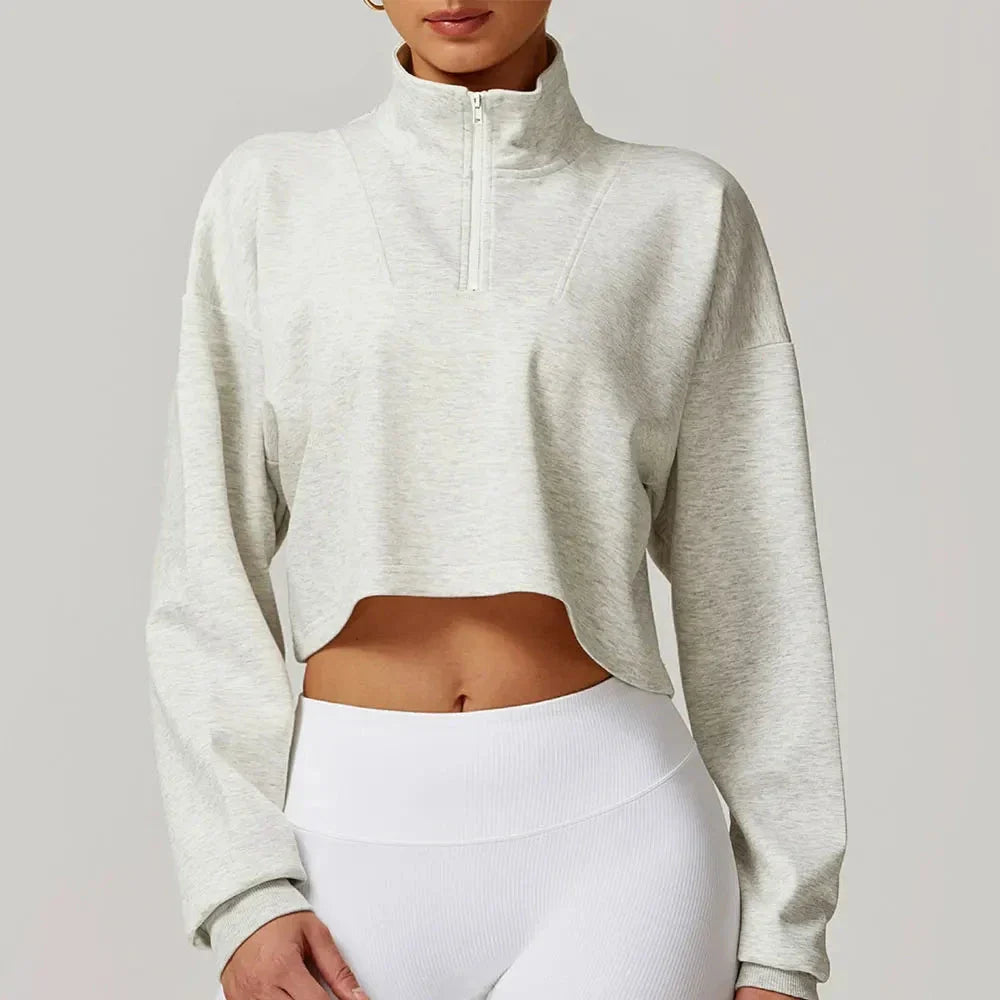 Sweat Yoga Chakra - gris chiné / S