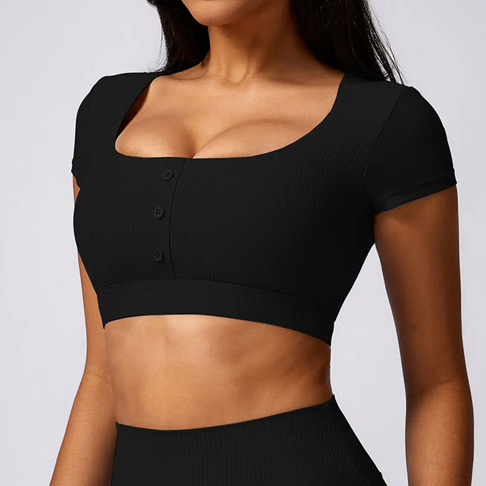 T-Shirt Yoga Anna - noir / S