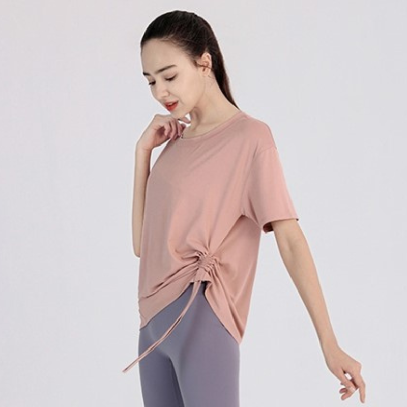 T-shirt Yogi - Rose / S