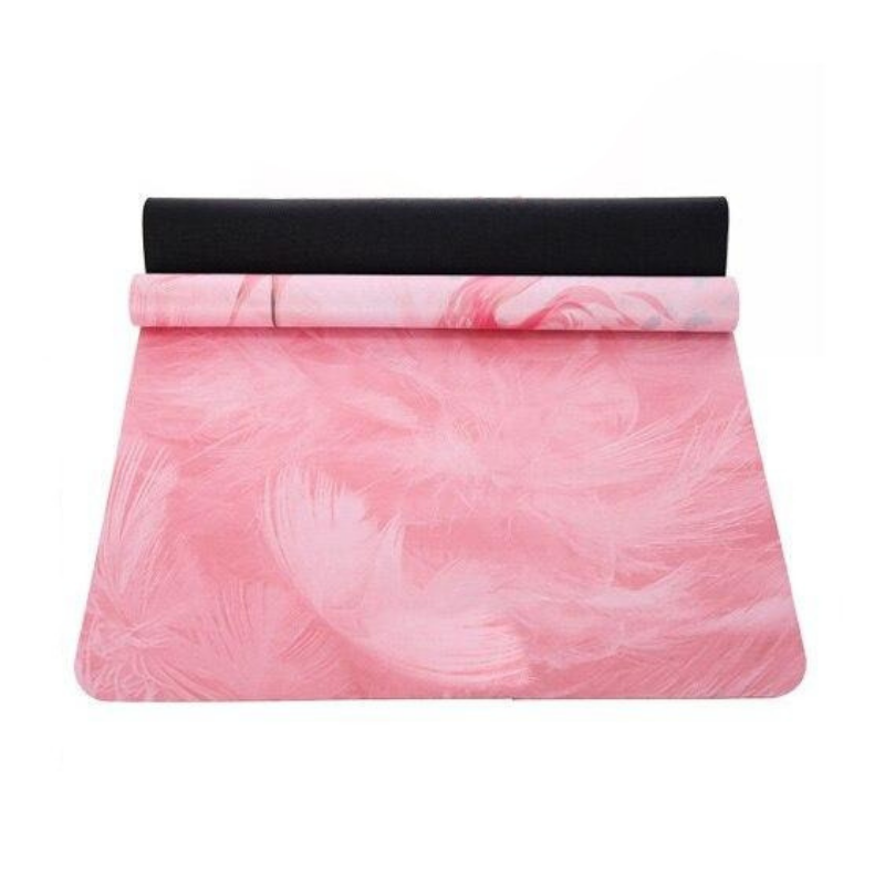 Tapis de Yoga Pliable Flamant Rose - rose