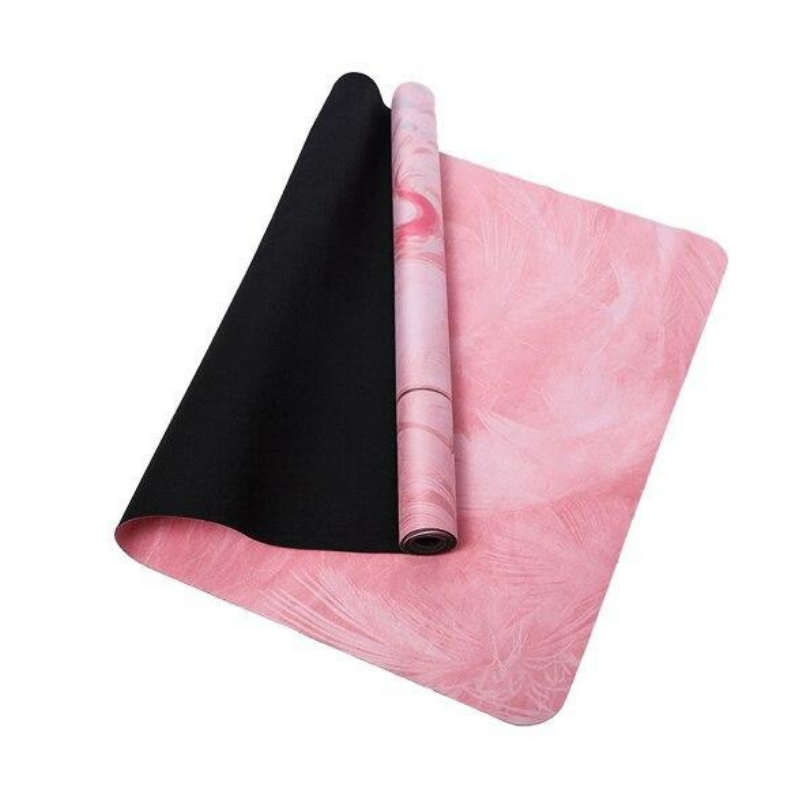 Tapis de Yoga Pliable Flamant Rose - rose