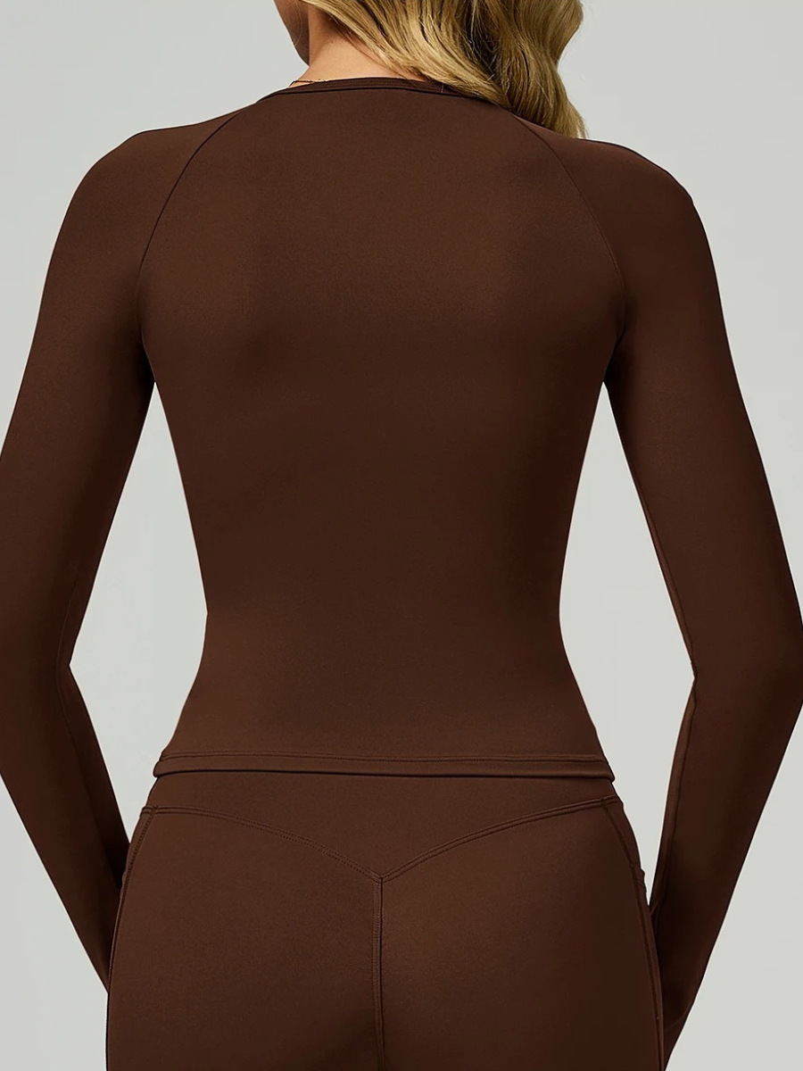 Tee Shirt Yoga Manche Longue Femme