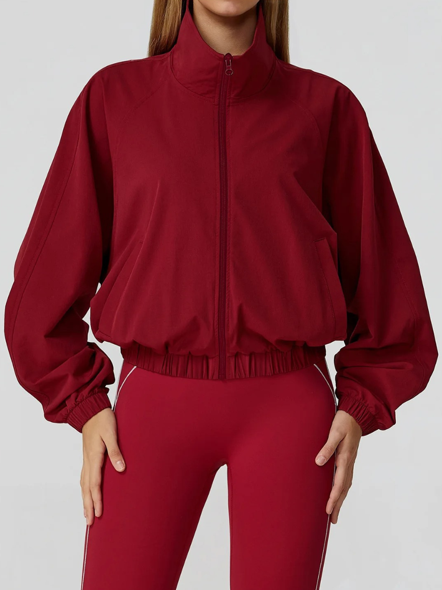 Veste de Yoga - bordeaux / S