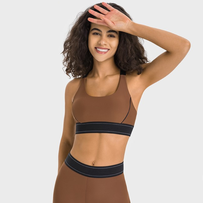 Brassière Yoga Breathe - Marron / XS