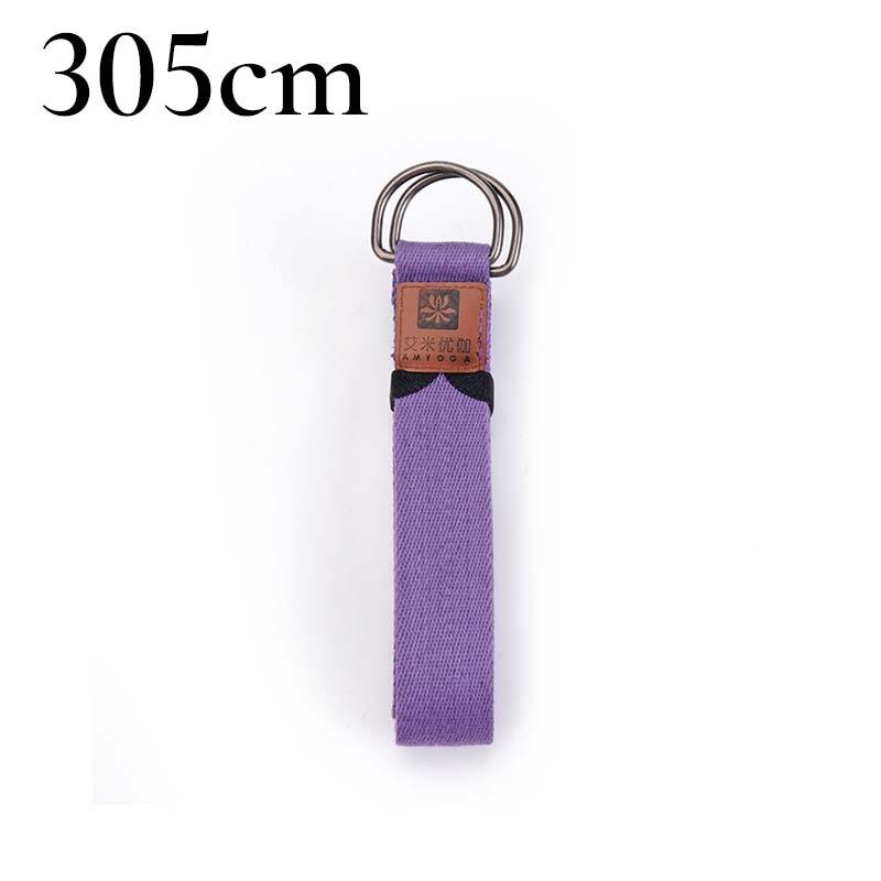 Ceinture pour Yoga Luxueux Violet - 305cm