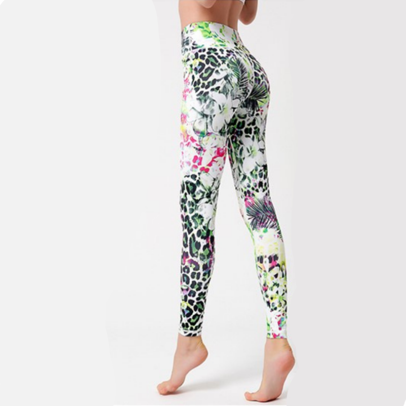 Legging Yoga Green Jungle