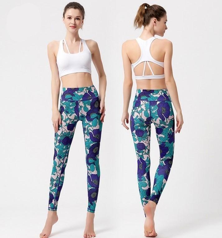 Legging Yoga Strong Flower
