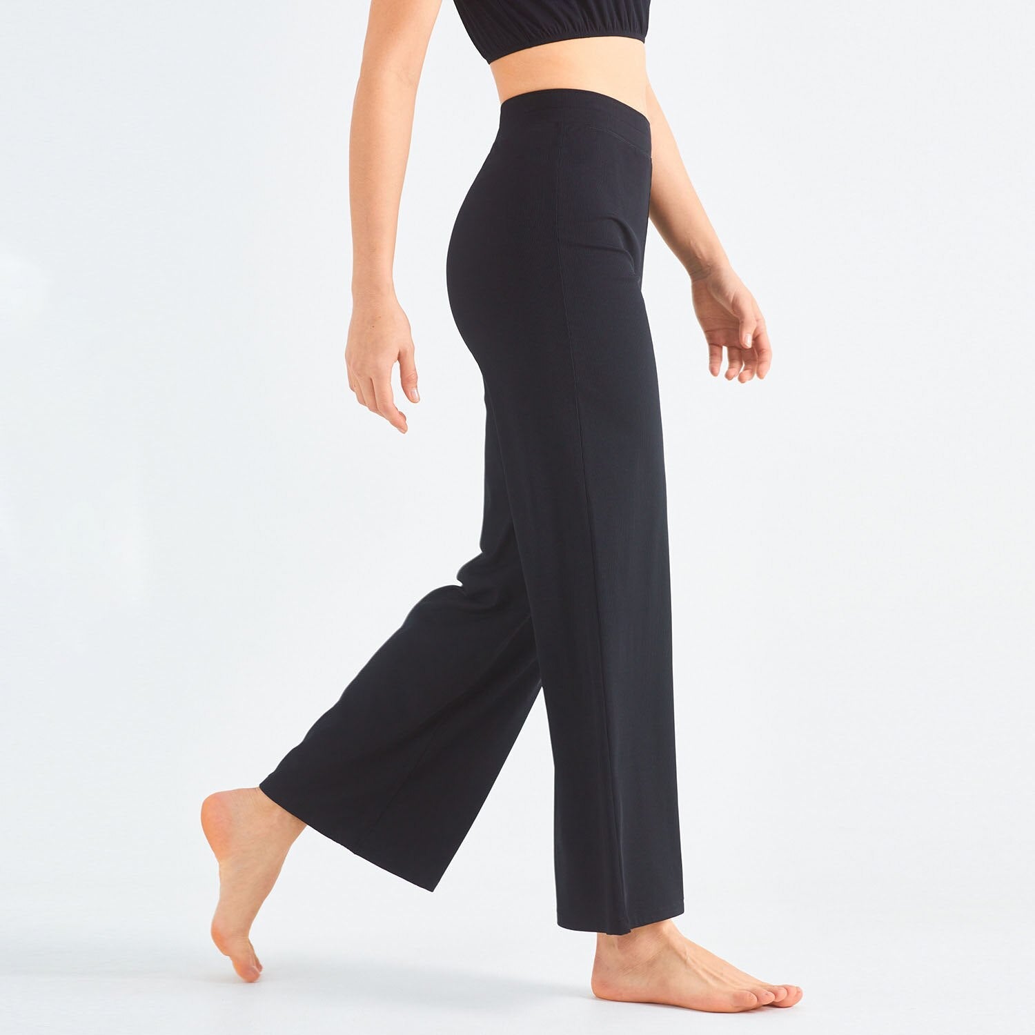 Pantalon Yoga Ample - Noir / S