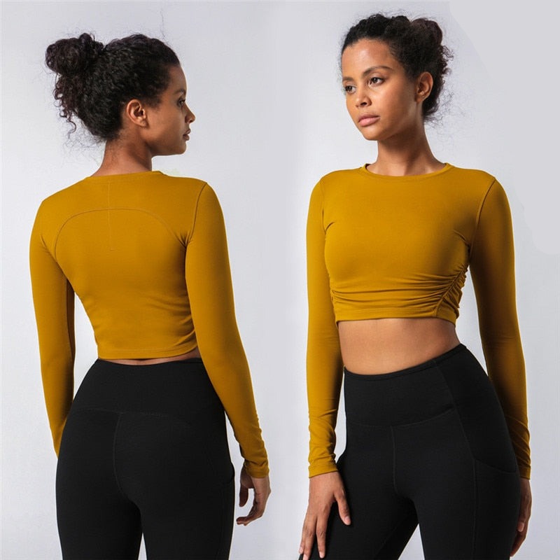 Pull Yoga Crop Top